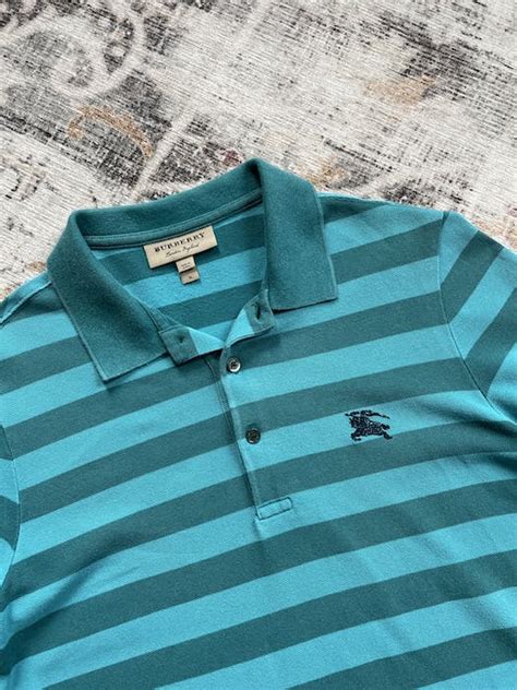 burberry striped polo shirt|Burberry polo shirt nordstrom.